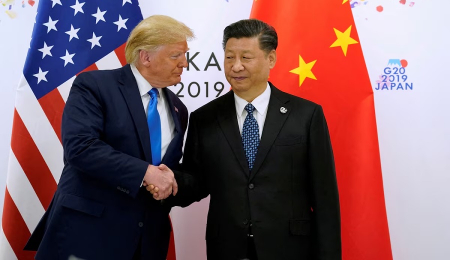 Trump na China